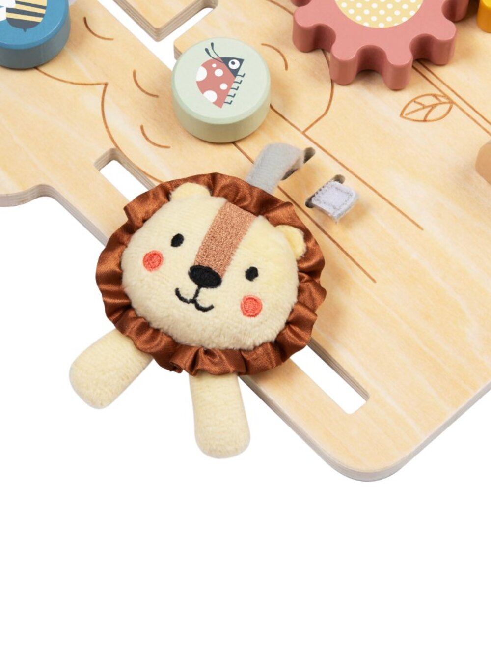 Montessori Wooden Busy Board Activity Board Sensory Learning Toy New - Picture 8 of 16